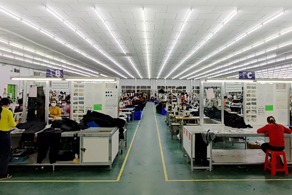 中国福建省　中国繊維工場